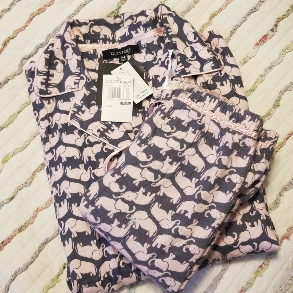 Ellen Tracy Flannel Pajamas
